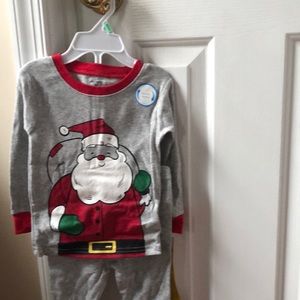 Santa pjs for toddler!